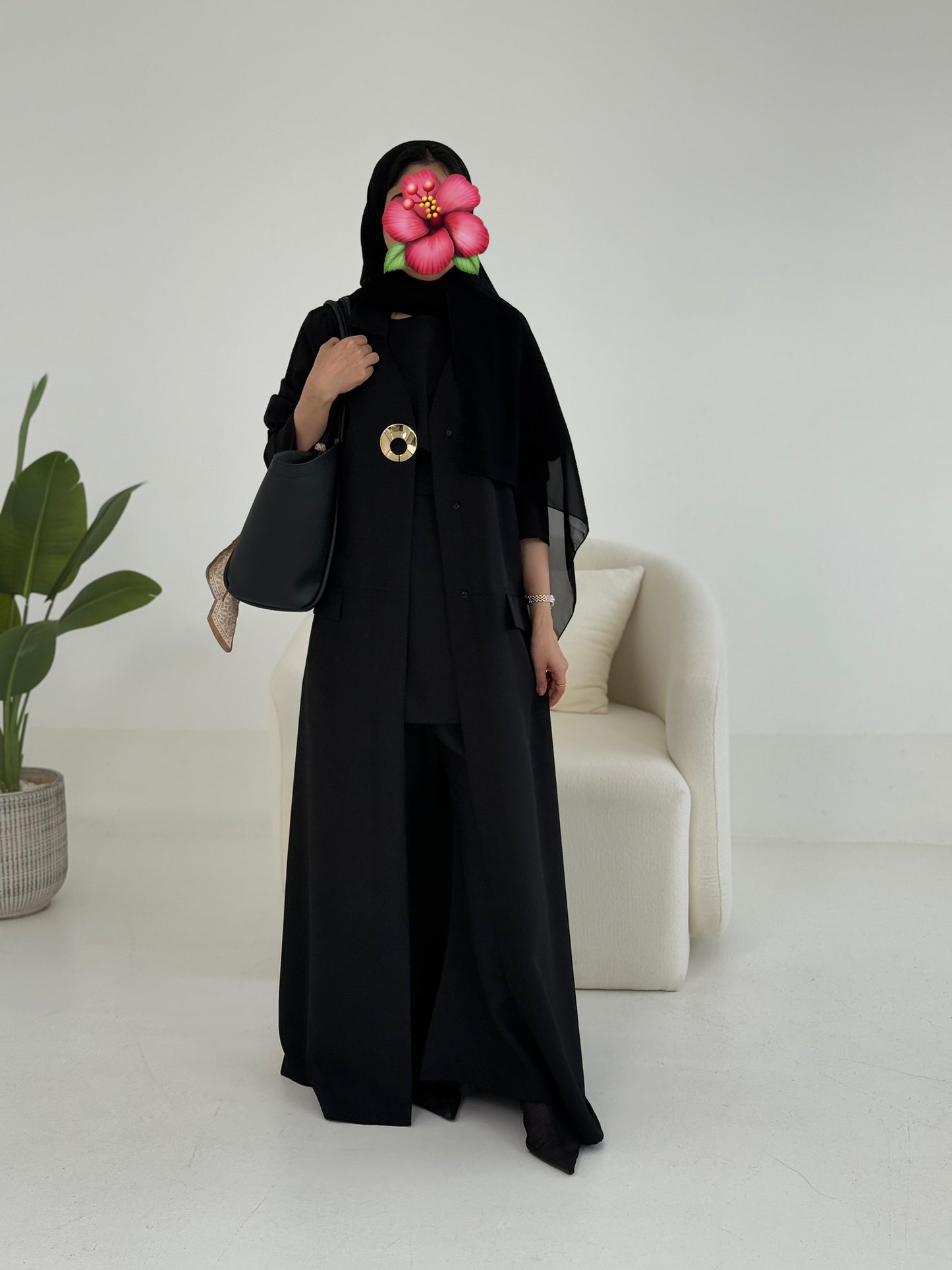 Thoraya abaya full set