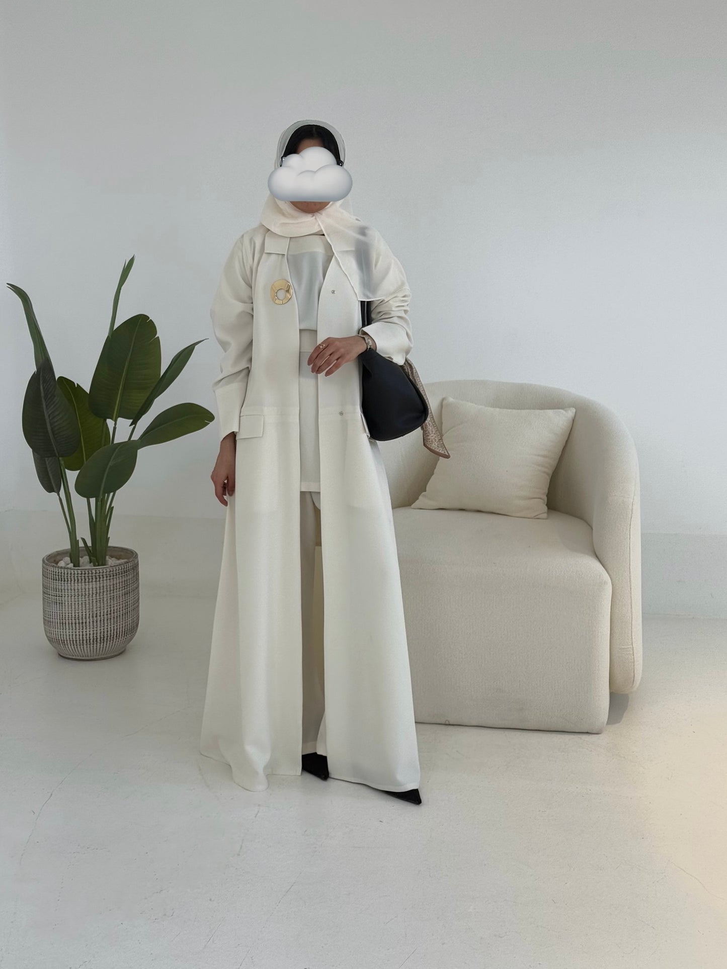 Thoraya abaya full set