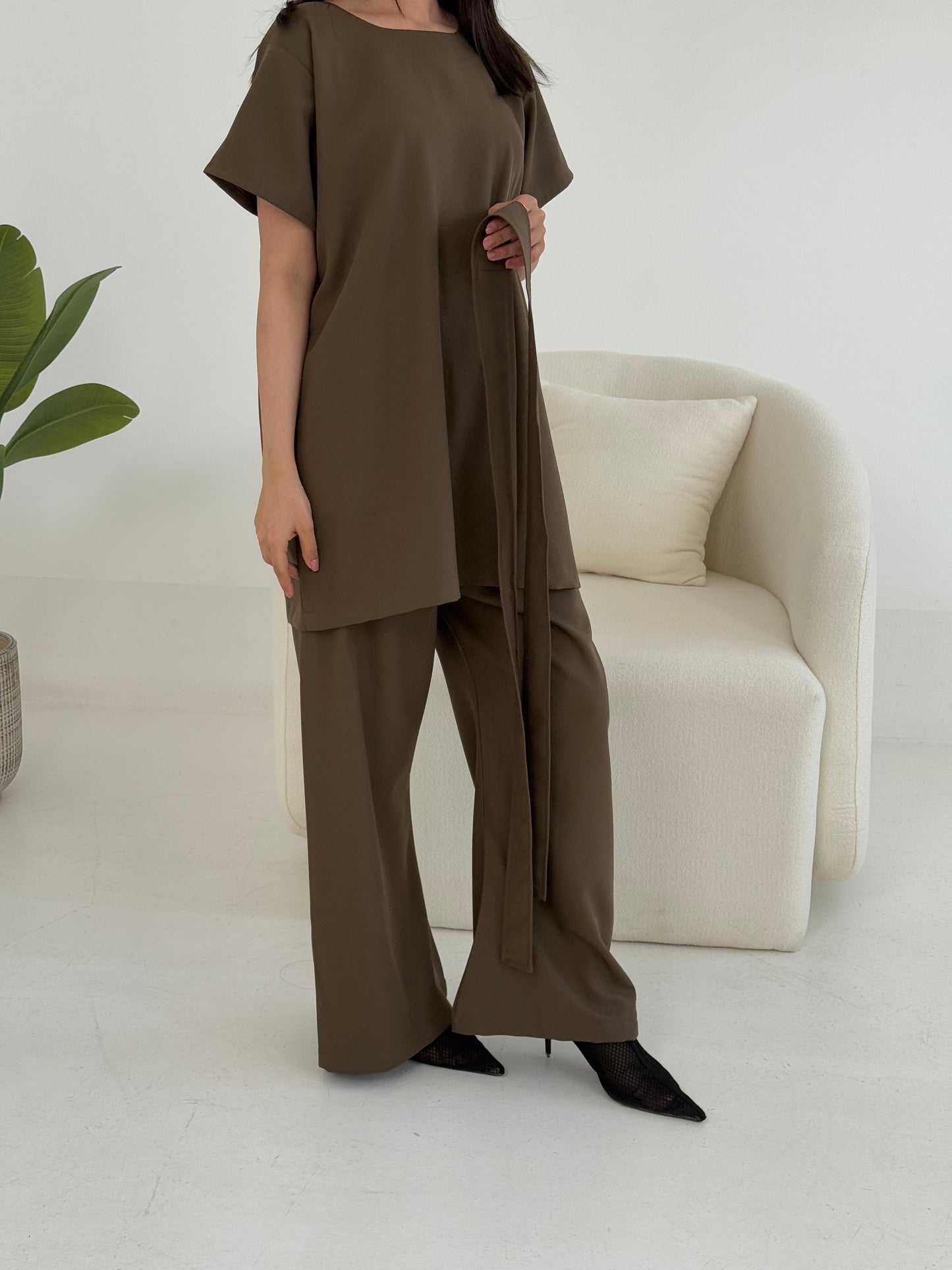 Thoraya abaya full set