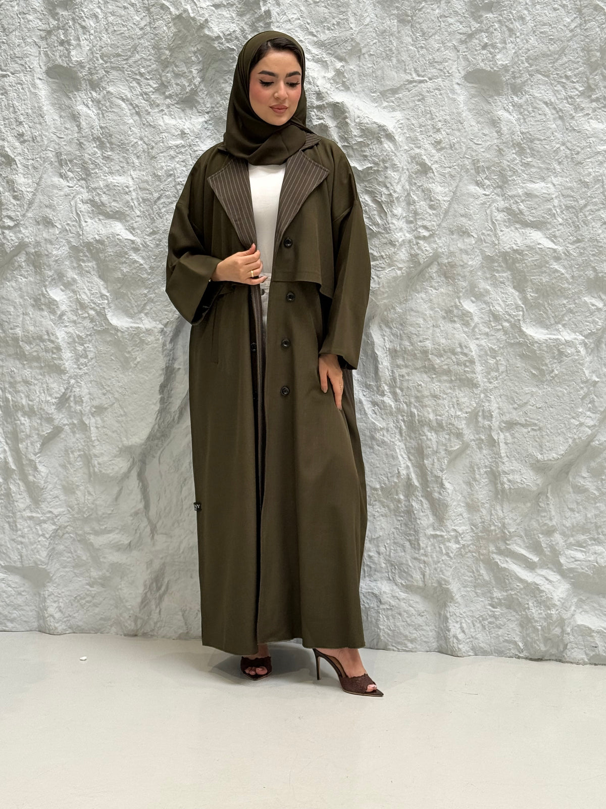 Porto Trench abaya