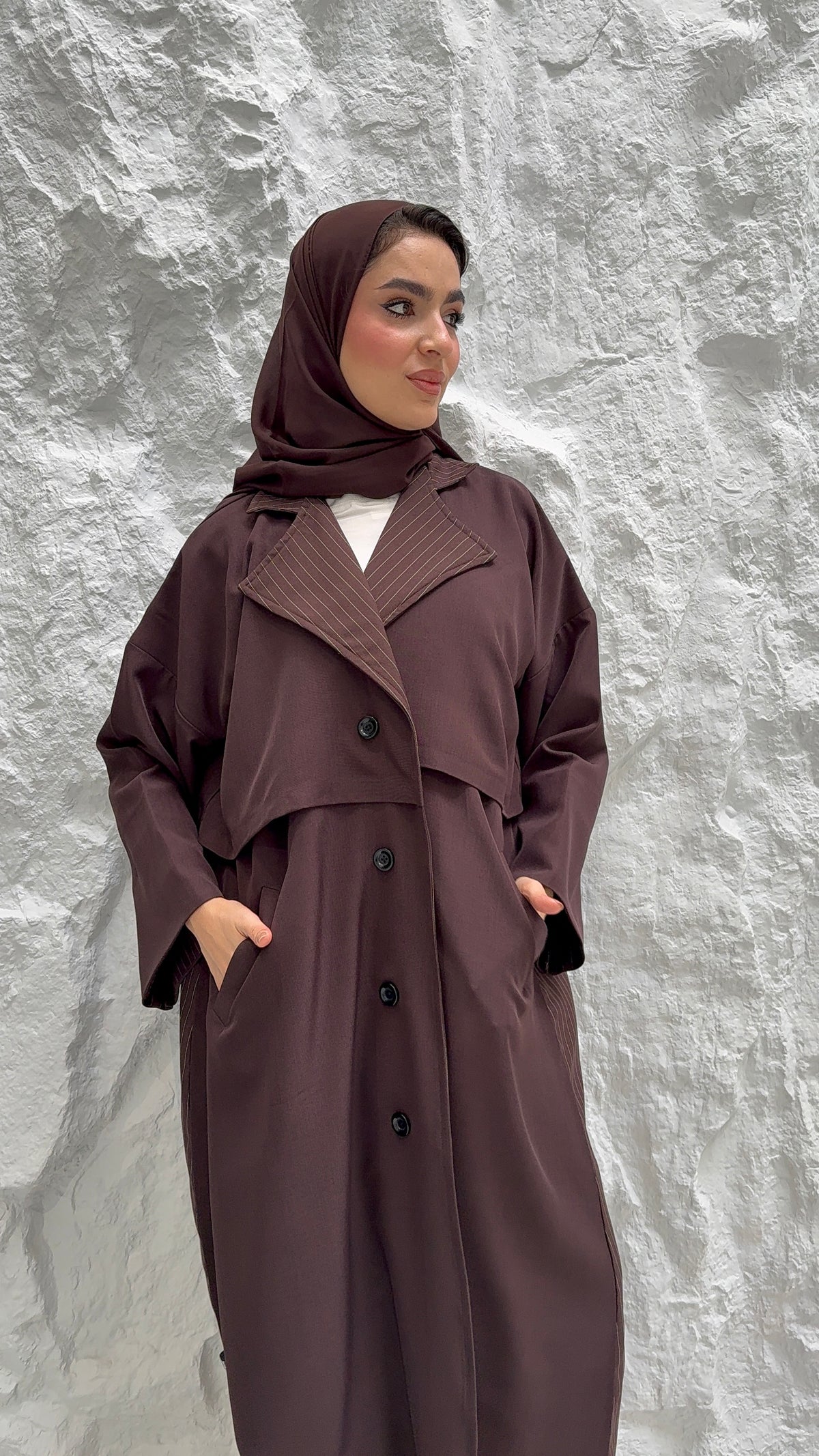 Porto Trench abaya