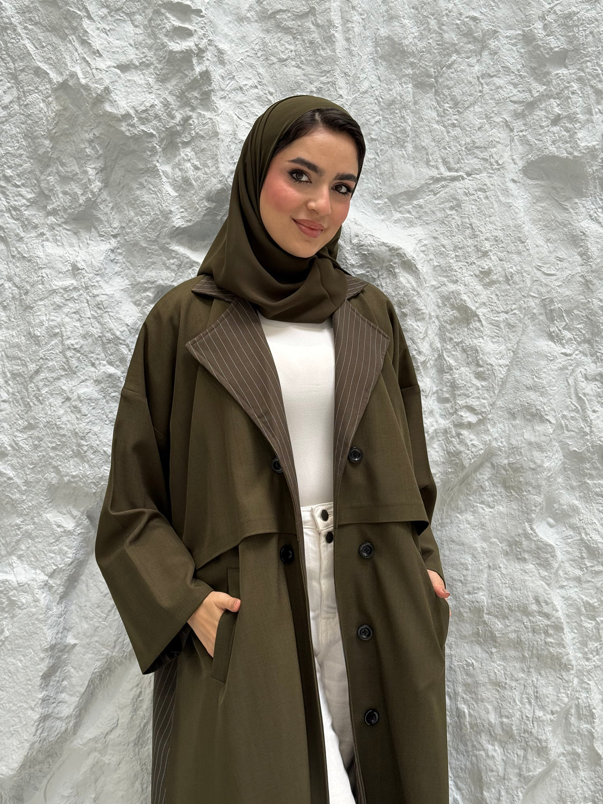 Porto Trench abaya