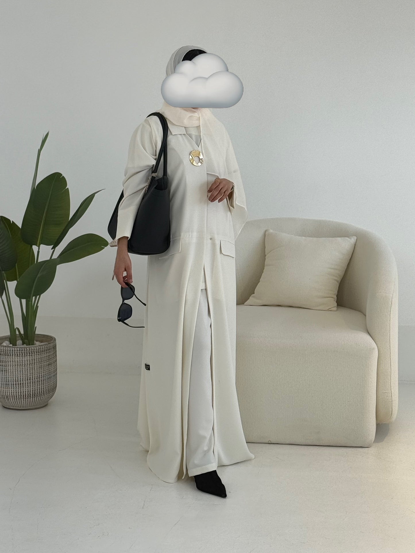 Thoraya abaya full set